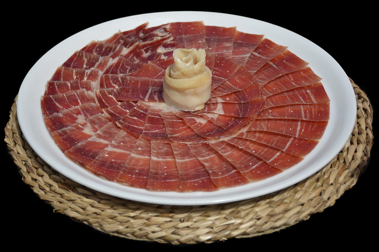 Vianda, plato de jamón ibérico